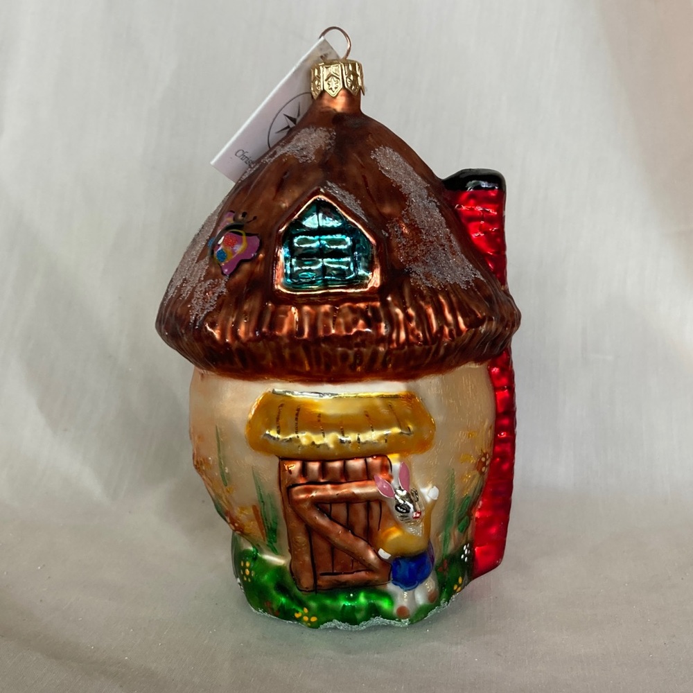 Christopher Radko 97-191-0 "Shroom With A View" Mushroom Easter Ornament